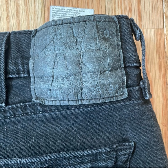 Levi's Jeans Mens 38 X 31 Black 541 Athletic Taper Fit Denim Cotton Western - Picture 12 of 13